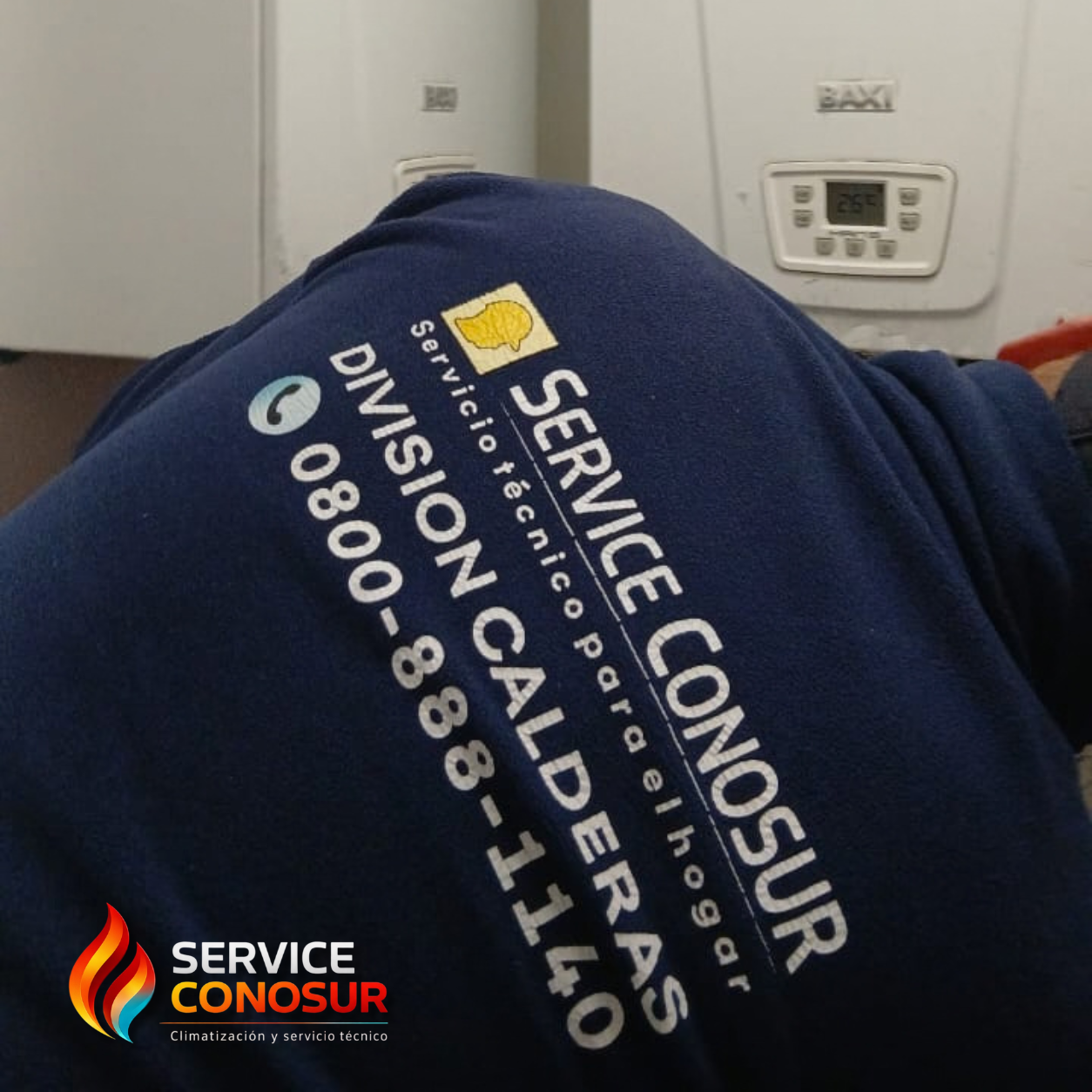 Servicio técnico de calderas